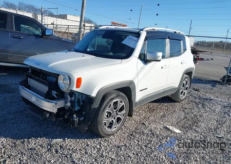 2017 Jeep Renegade Limited Fwd z USA, uszkodzony, nr VIN ZACCJADB9HPG27149